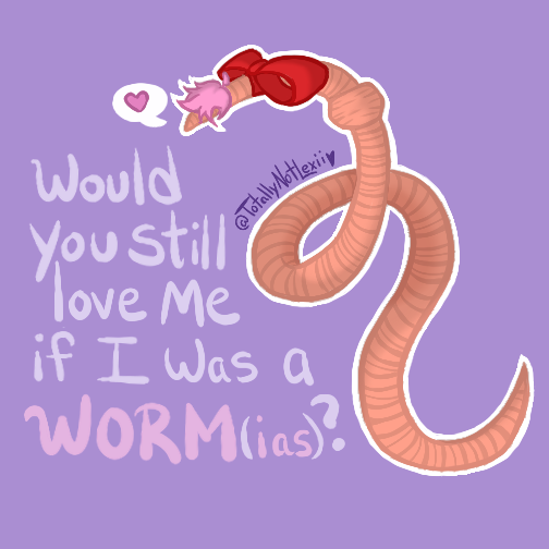 Totallynotlexii's tweet photo. would you still love me if i was a wormias?
@Vernias_T #vernias #vernnation #partycrashers https://t.co/Aq0bNjuOLr