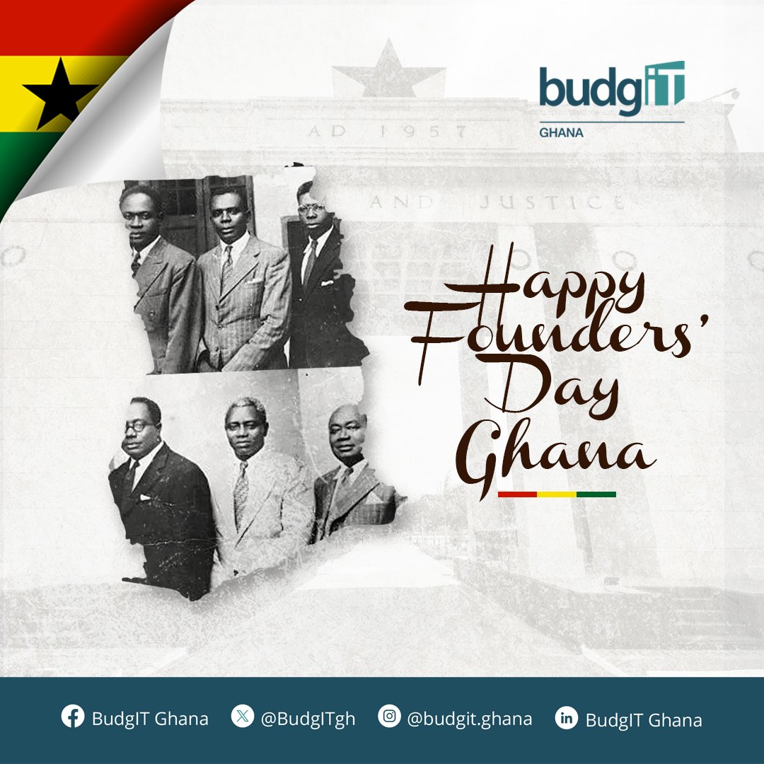BudgITgh's tweet photo. Happy Founders' Day Ghana!🇬🇭
#Ghana 
#FoundersDay https://t.co/KA9KDIxn3e