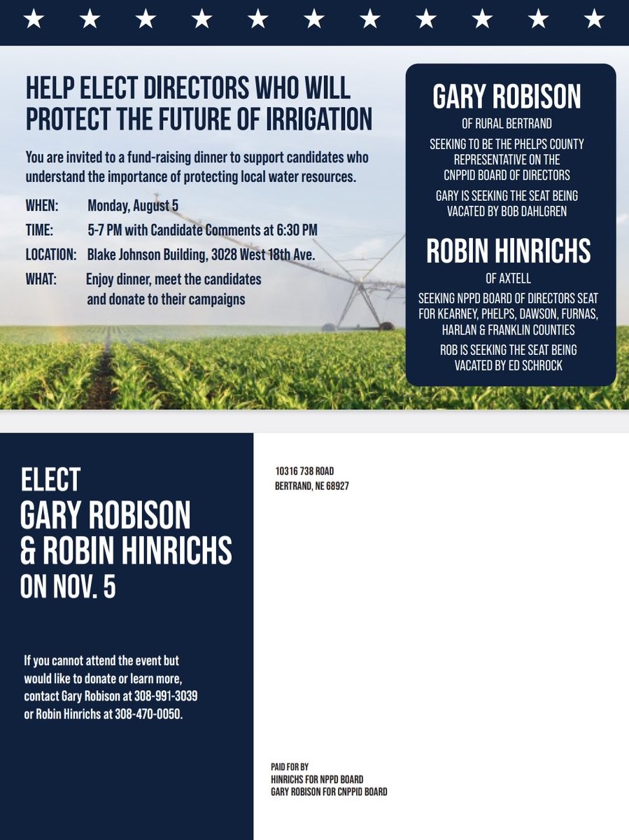 HinrichsPhil's tweet image. Join us tomorrow at 5pm.  We need these gentlemen representing us!