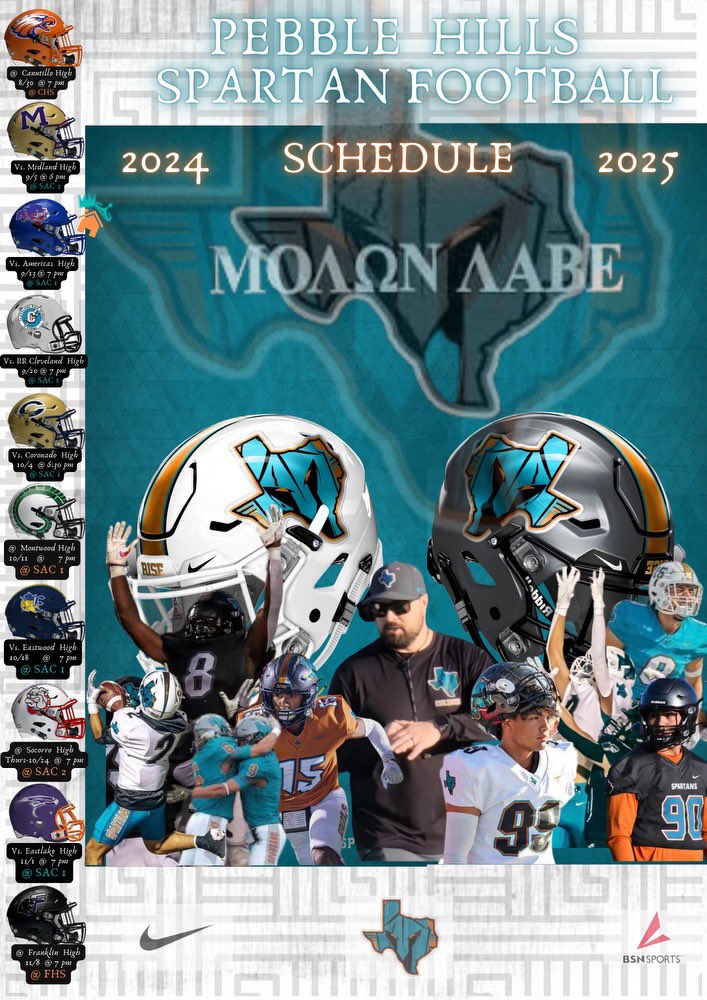 Let’s get to work! Count down to kick off. <a href="/PebbleHHS_FB/">El Paso Pebble Hills High School Spartans Football</a> <a href="/PHills_HS/">Pebble Hills High School</a> #NoExcuses
