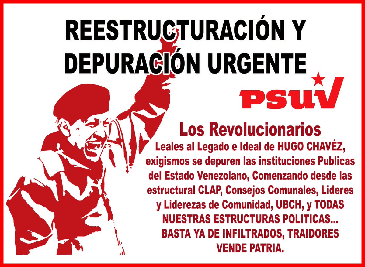 Alejandra157345's tweet photo. En este momento el pueblo chavista y revolucionario no se permitir que las quintas columnas estén agazapadas conspirando contra el pueblo. Todos leales a Chávez y en defensa de nuestro presidente @NicolasMaduro https://t.co/eiEJTLDLJE