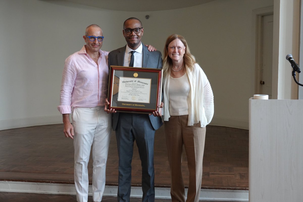 We recently celebrated our graduating fellows Aitua Salami <a href="/ACSalami/">Aitua Salami</a> and Ankit Verma