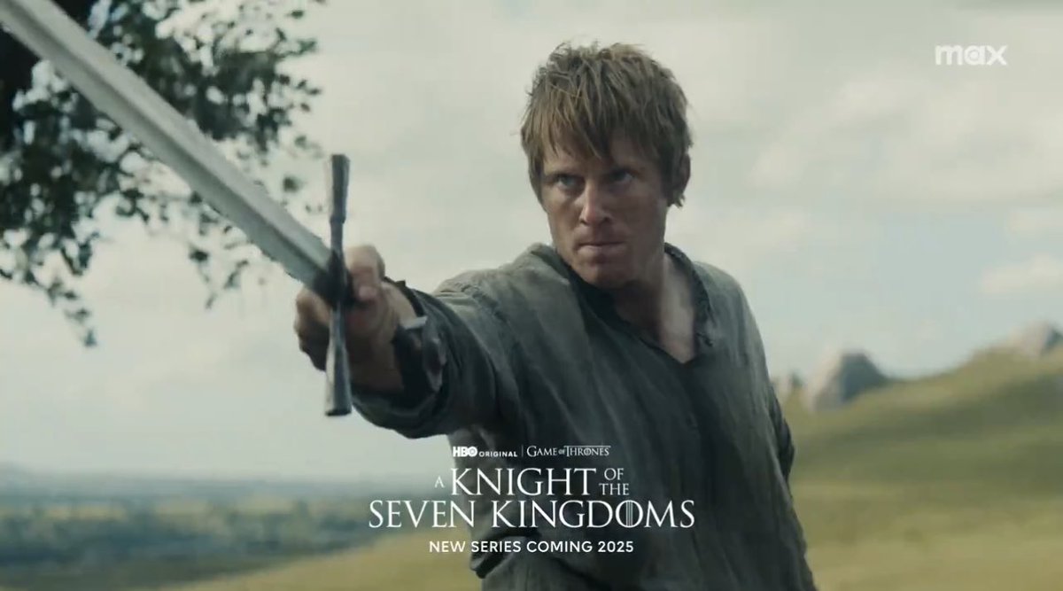 DiscussingFilm (@discussingfilm) on Twitter photo The next ‘Game of Thrones’ spin-off series will be ‘A KNIGHT OF THE SEVEN KINGDOMS’
• Set 100 years before ‘Game of Thrones’ & 100 years after ‘House of The Dragon’
• Will encounter several members of the Targaryen dynasty
• Releasing in 2025 on HBO. The next ‘Game of Thrones’ spin-off series will be ‘A KNIGHT OF THE SEVEN KINGDOMS’
• Set 100 years before ‘Game of Thrones’ & 100 years after ‘House of The Dragon’
• Will encounter several members of the Targaryen dynasty
• Releasing in 2025 on HBO.