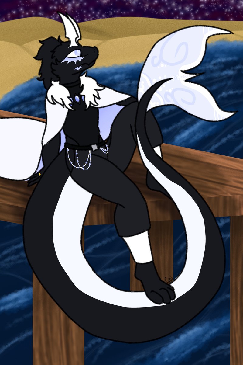 IcewingCal's tweet image. My half of an Art Trade with a friend!
I like working on backgrounds more than anything ^^