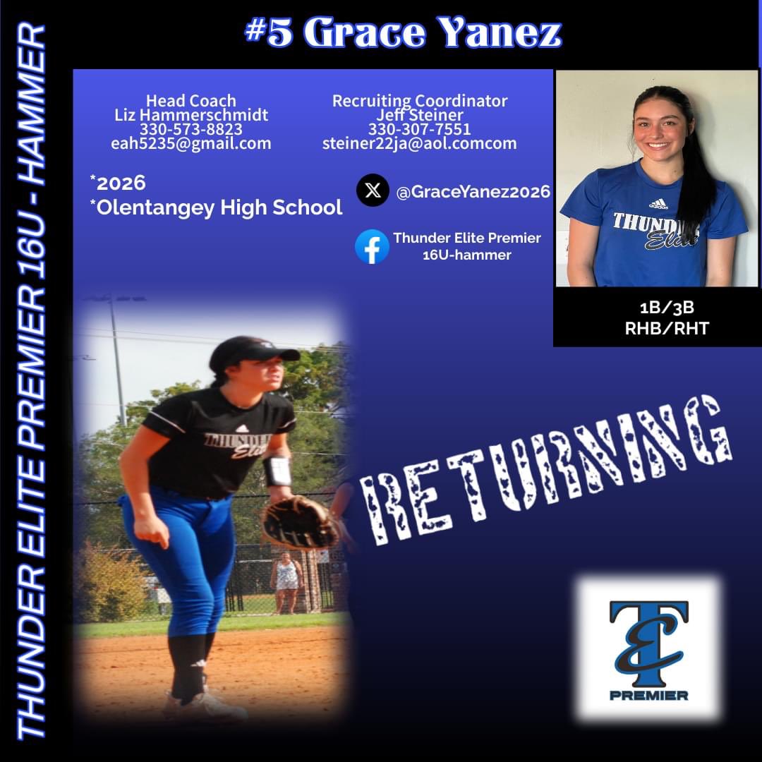 Welcome back Grace! We got 5 on it! Let’s go! <a href="/GraceYanez2026/">Grace Yanez</a> <a href="/TE_FallBall/">TE Fastpitch</a> <a href="/OilerPride22/">Jeff Steiner</a>