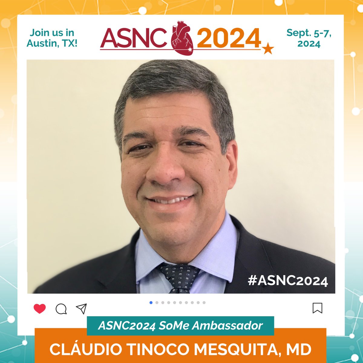 Claudio Tinoco Mesquita (@ctinocomesquita) on Twitter photo 🎉 Excited to share that I’ll be serving as Social Media Ambassador for the ASNC Meeting 2024! 🌟 Let’s make this conference unforgettable! 💙👩⚕️ #ASNC2024 #CVNuc #ThinkPET <a href="/estelais/">Dra. Isabel Carvajal.</a> <a href="/ParthibanArum18/">Parthiban Arumugam</a> <a href="/VietHeartPA/">Viet Le DMSc PA-C FACC FAHA HF-Cert</a> <a href="/MyASNC/">ASNC Society</a> <a href="/BrunoLimaMDPhD/">Bruno Lima</a> <a href="/almallahmo/">Mouaz Al-Mallah, M.D MSc</a> 🎉 Excited to share that I’ll be serving as Social Media Ambassador for the ASNC Meeting 2024! 🌟 Let’s make this conference unforgettable! 💙👩⚕️ #ASNC2024 #CVNuc #ThinkPET <a href="/estelais/">Dra. Isabel Carvajal.</a> <a href="/ParthibanArum18/">Parthiban Arumugam</a> <a href="/VietHeartPA/">Viet Le DMSc PA-C FACC FAHA HF-Cert</a> <a href="/MyASNC/">ASNC Society</a> <a href="/BrunoLimaMDPhD/">Bruno Lima</a> <a href="/almallahmo/">Mouaz Al-Mallah, M.D MSc</a>
