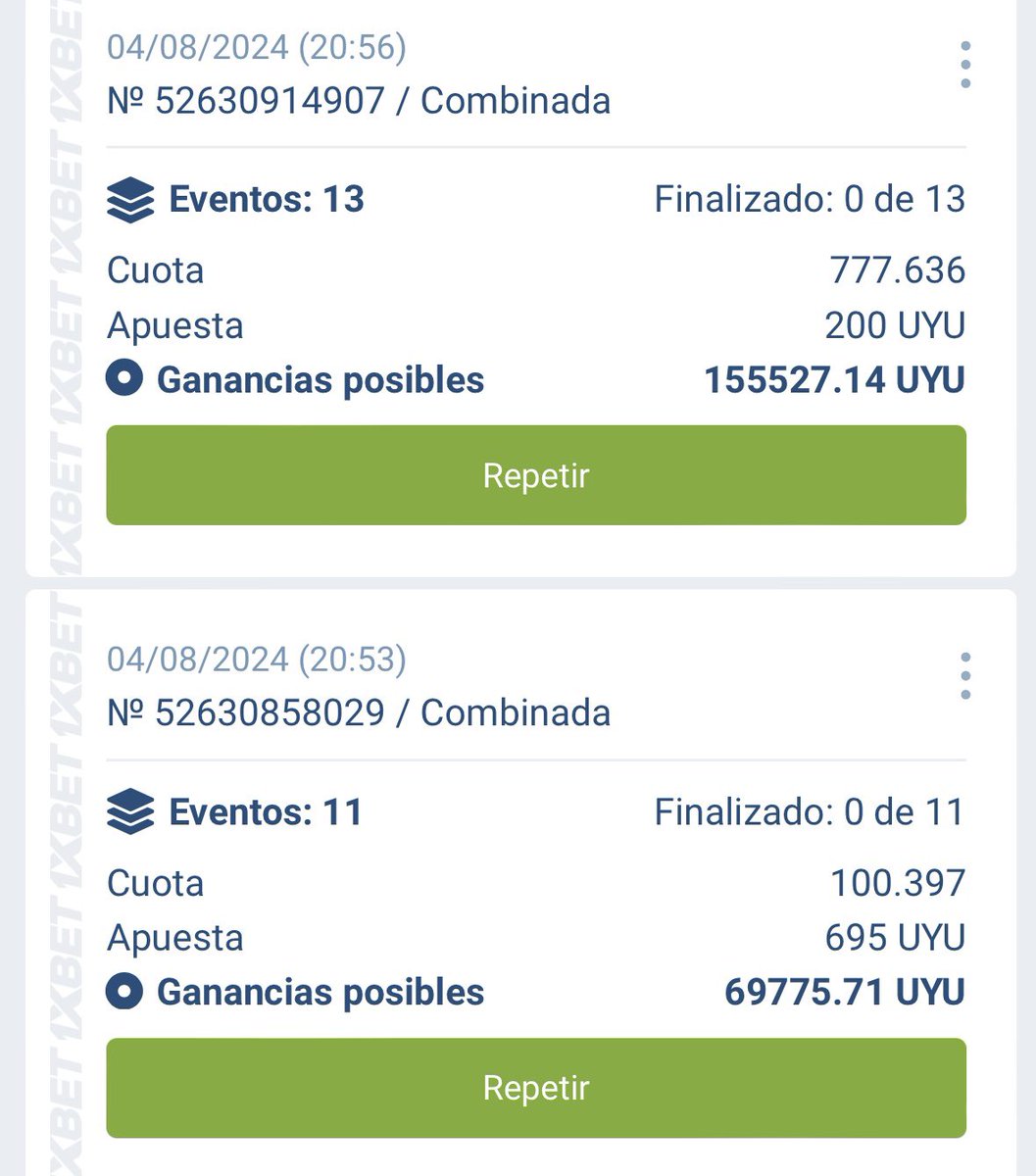 Si mañana gano una de estas apuestas, sorteo entre todos los que den RT a este tuit, y entre todos los que comenten.

250 dólares entre los RTS♻️
250 dólares entre los coments 📝

Si no me siguen no participan 👋
Suerte a los que participen y suerte a mi para ganarla 🤩