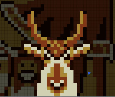 fredyrim's tweet photo. I just painted this #suricate in @basepaint_xyz for the 'Sahara Desert' theme. 🏜️
I wanted to paint this #antelope, but I was missing a few pixels, and the horns were prettier, but even resizing it wasn't enough! 😅
#pixelart | #pixels | #art https://t.co/z4uzGxYLTi