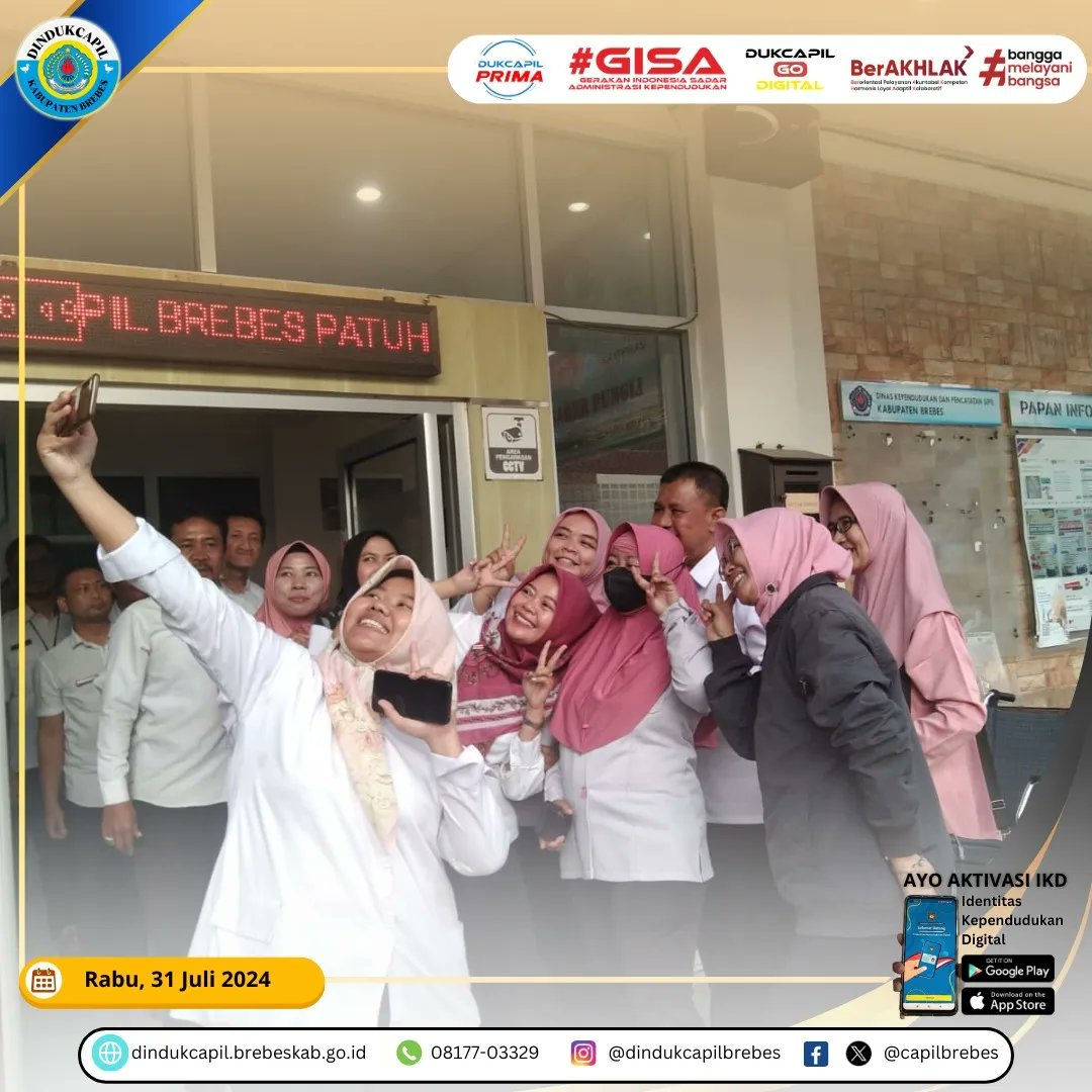 #Latepost
Dokumentasi Pelepasan Purna Tugas Bp Drs. Mayang Sri Herbimo pada hari Rabu lalu 31 Juli 2024
Kita doakan beliau semoga sehat , sukses dan berkah selalu 🤲
Aamiinn