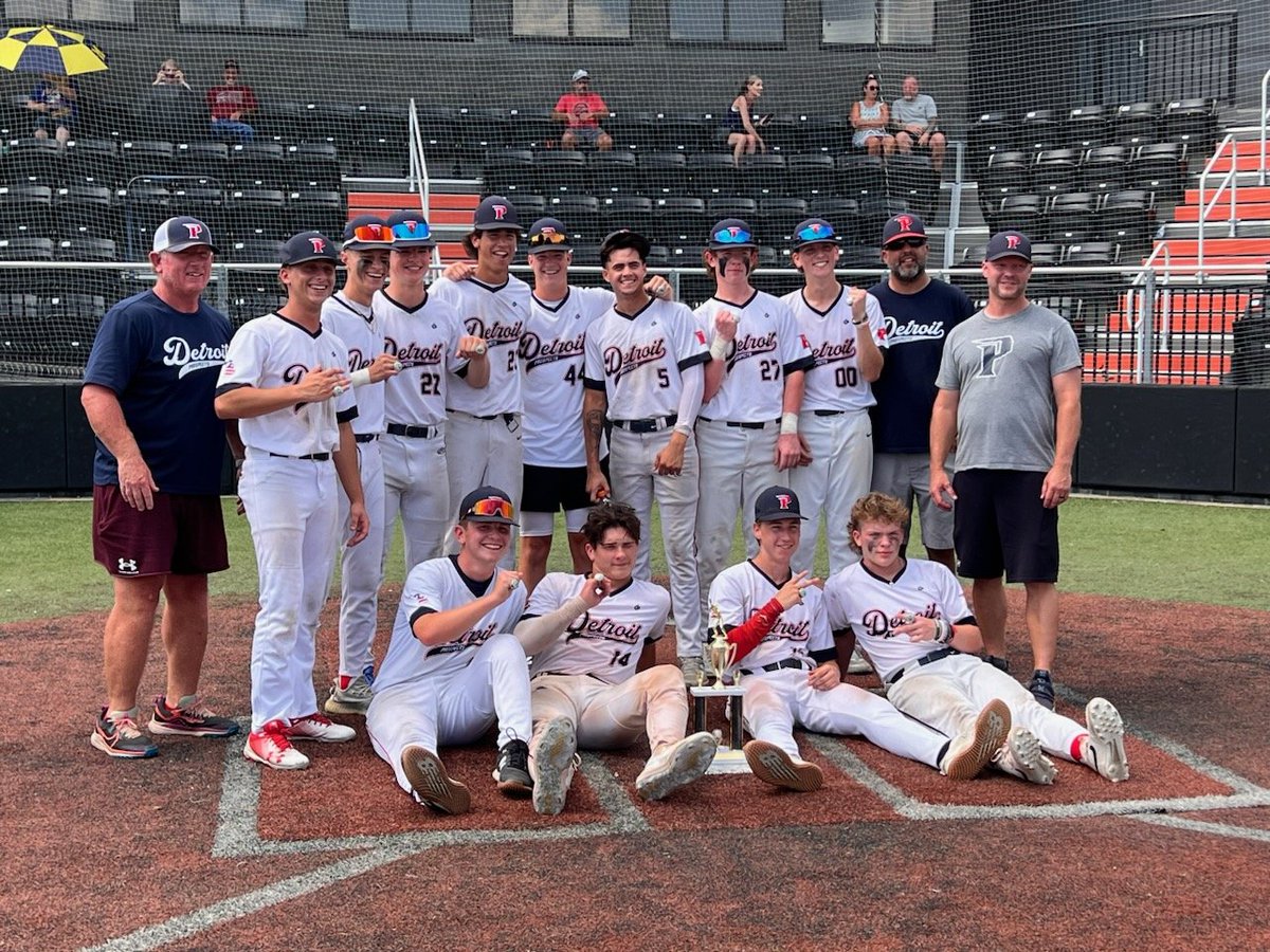 What a summer! Finished 22-6-1, won 3 of our 6 tournaments.
We'd like to congratulate our 24s: going to MSU <a href="/GavinOMace1/">GavinOMace</a> and <a href="/jacob_mandell06/">Jacob Mandell</a> moving on to play <a href="/CalvinBaseball/">Calvin Baseball</a> <a href="/diehl_drew/">Drew Diehl</a>, <a href="/AdrianBaseball/">Adrian College Baseball</a> <a href="/agirling14/">anthony girling</a>, and <a href="/MUCrusadersBSB/">Madonna Baseball</a> <a href="/Sergio_Calagna8/">Sergio Calagna</a> on outstanding careers