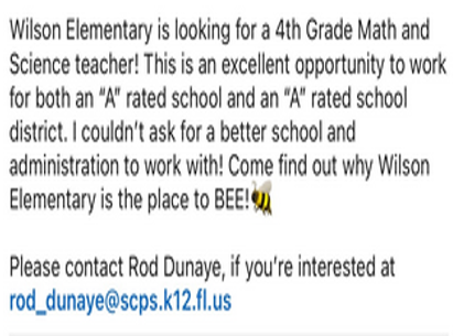 Wilson Elementary tweet media