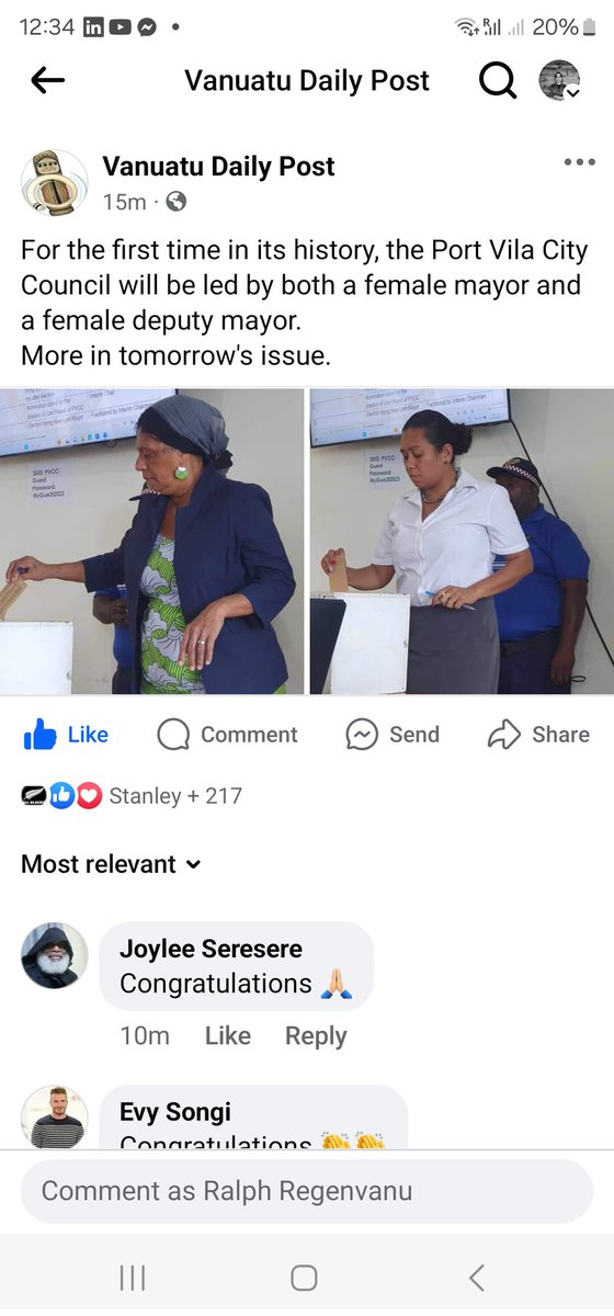 Ralph Regenvanu tweet media