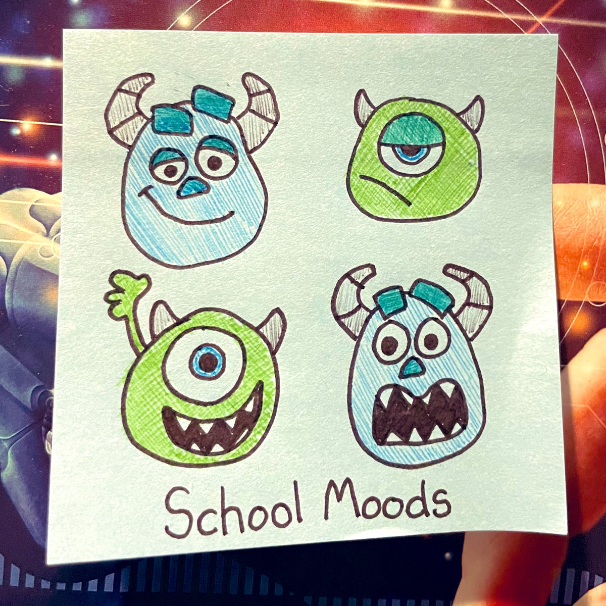 doodle4lunchbox's tweet photo. Aug. 2, 2024 Wrapping up the #lunchbox #doodles from the first week of school https://t.co/bb1NbTV8Ra