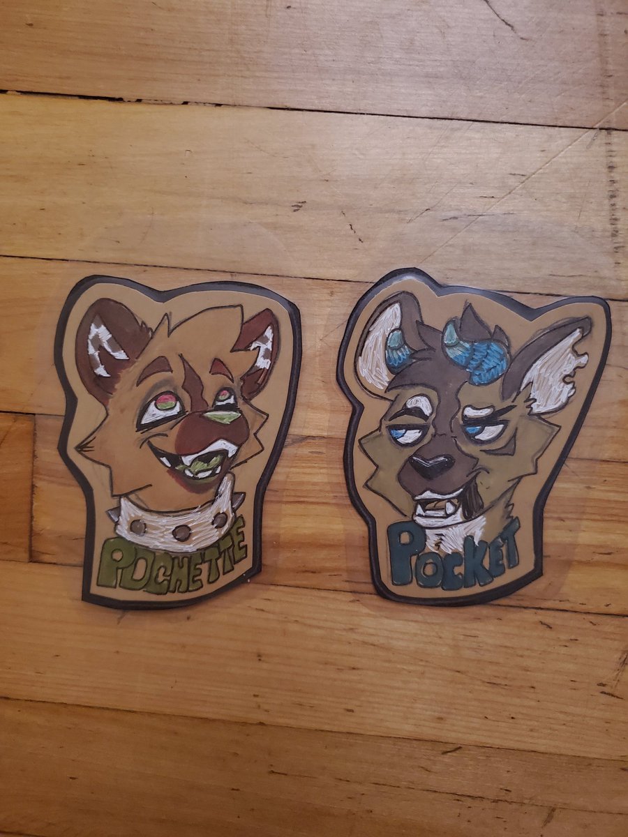 Cautiontail's tweet photo. Badges, badges, badges! Commissions still open! https://t.co/Qzsmv6oqj8