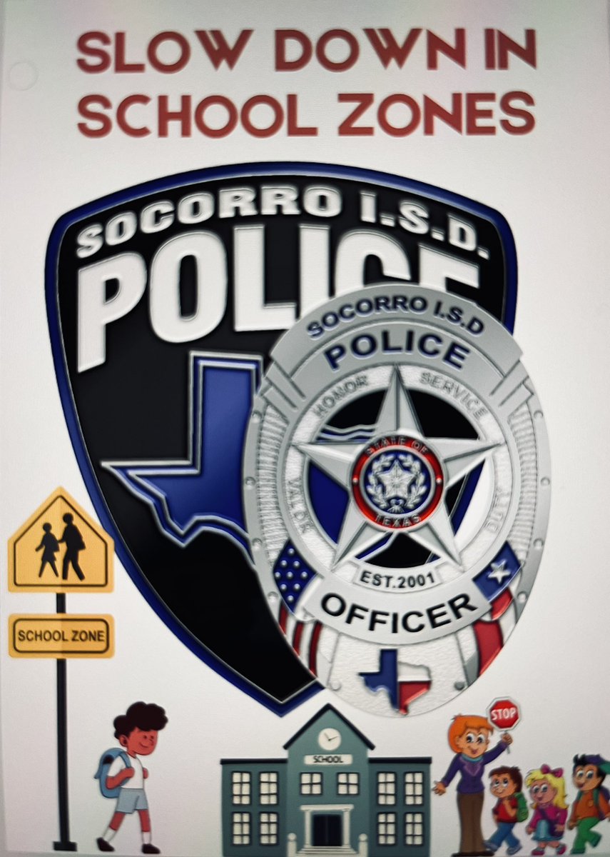 Let’s drive safe and be careful around schools tomorrow. #SafetyFirst