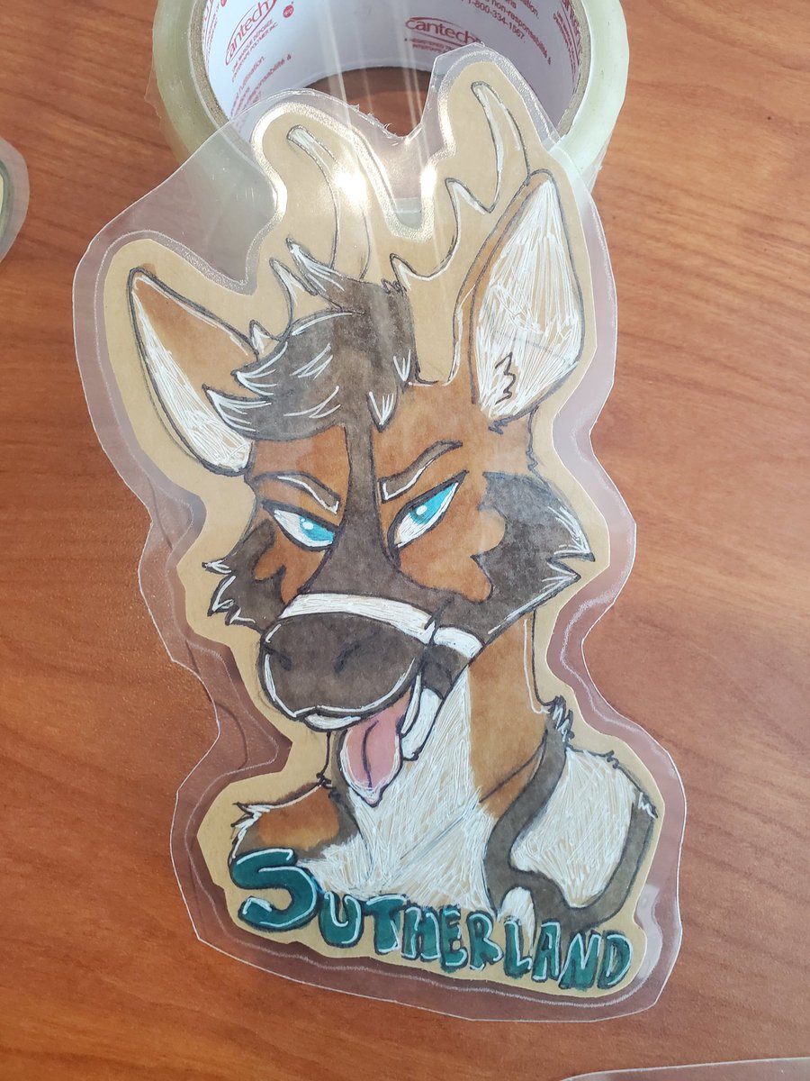 Cautiontail's tweet photo. Last of the badges done this weekend! HIT ME UP! For all your art needs;) I gotchyu https://t.co/Qp1pdHmmkN