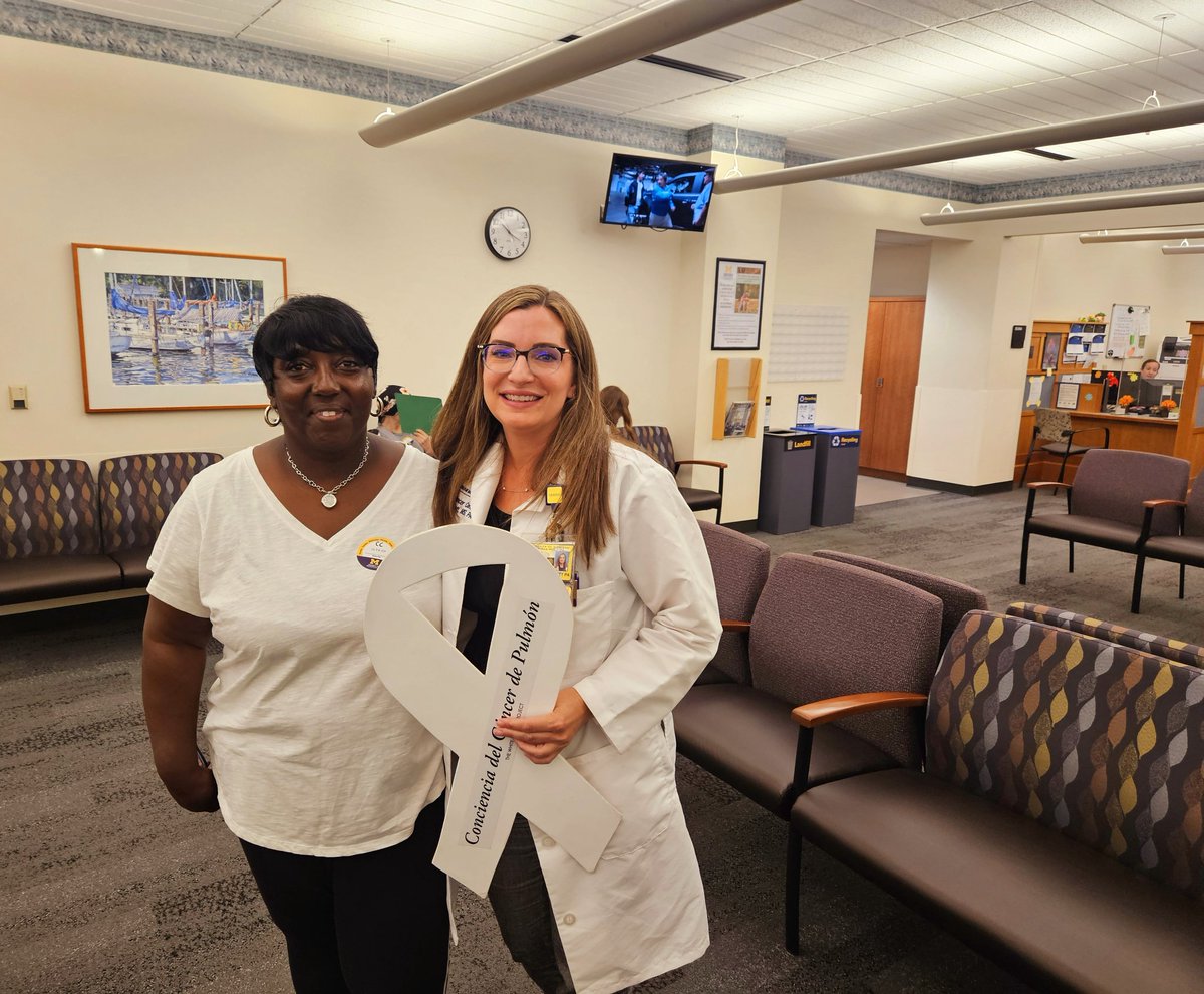 Shyreece Pompey A.K.A Queen of Overcome (@shyreecedpompey) on Twitter photo Lindsay is a physician assistant who had been with me the first 5 years of my 10-year Stage IV cancer journey. My oncologist for the first five years of my journey helped me transition to Stanford. I'm glad to have delivered a white ribbon to UofM Rogel Cancer Center. <a href="/TheWRP4LC/">The White Ribbon Project™</a> Lindsay is a physician assistant who had been with me the first 5 years of my 10-year Stage IV cancer journey. My oncologist for the first five years of my journey helped me transition to Stanford. I'm glad to have delivered a white ribbon to UofM Rogel Cancer Center. <a href="/TheWRP4LC/">The White Ribbon Project™</a>