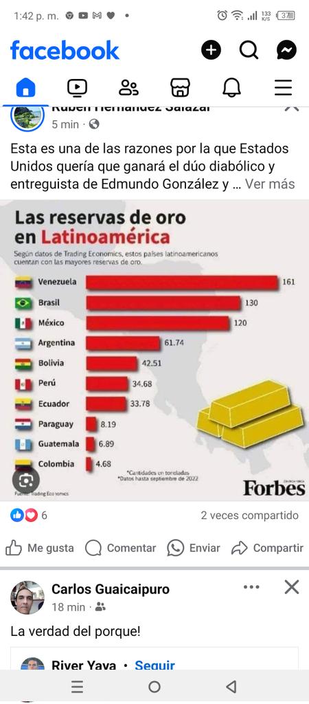 Nuestra moneda sin lugar a dudas será la primera del continente y la cuarta del mundo. Venezuela una vez entre a los BRICS les dará la estocada final a las infames Medidas coercitivas unilaterales o mal llamadas sanciones.   ¡ Adiós al perverso dolar !