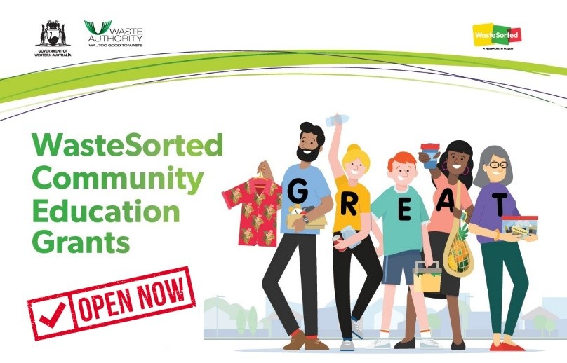 DWER_WA's tweet image. Thinking about applying for #WasteSorted Community Education #Grants? Applications close 19 August 2024! 

Use WasteSorted materials in your projects. Learn more: wastesorted.wa.gov.au and apply here: wasteauthority.wa.gov.au/programs/view/…. 

For queries, email wsg@dwer.wa.gov.au.