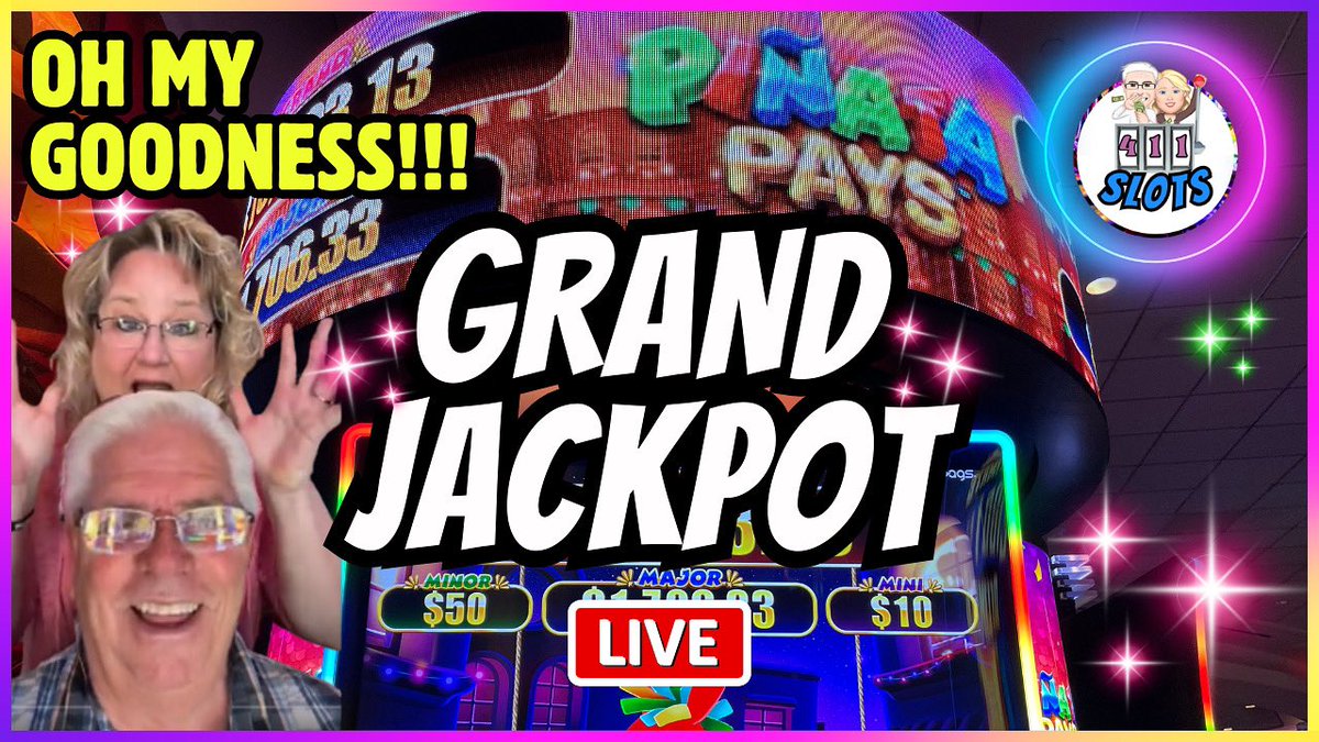 411Slots's tweet image. We did it! Grand Jackpot win on an 80 cent bet! 
#grandjackpot #slots #hugewin #casino #live #411slots 

youtube.com/live/WEwE4zj4z…