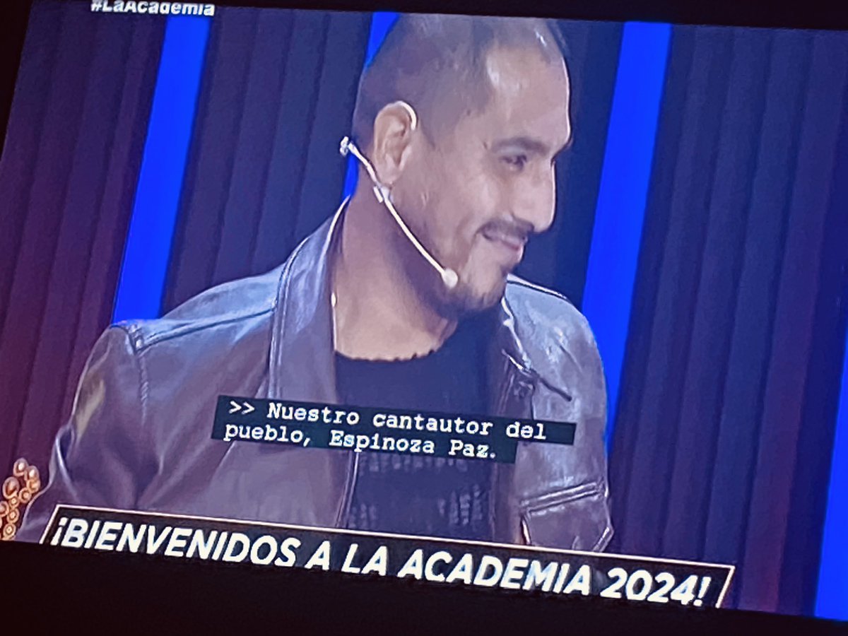 EPCULIACAN's tweet photo. Nuestro hermoso @EspinozaOficial  en la @LaAcademiaTV https://t.co/any668zAzx
