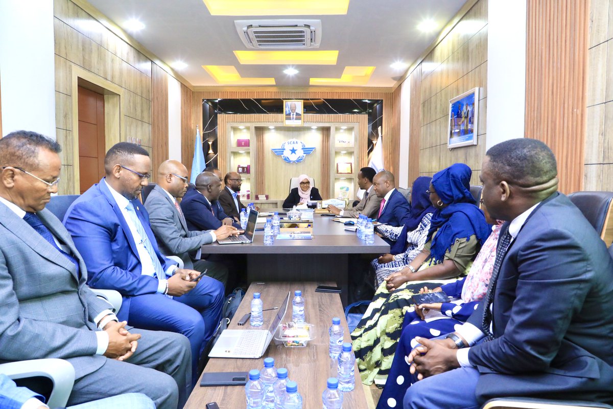 “🚀 Exciting start to the EAC CASSOA technical mission at the Somali Civil Aviation Authority headquarters! Honored to have Minister of Transport and Civil Aviation H.E. <a href="/fardowsaegal/">Fardowsa Osman Egal</a> leading the way. #Aviation #Collaboration” <a href="/Amoallinh/">Ahmed M Hassan</a>, <a href="/EACCASSOA/">EAC CASSOA</a>