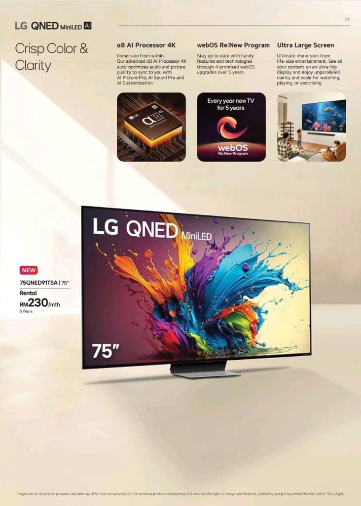 lgsubscribe's tweet photo. Cheer for your favorite team and stay up to date with the Sports Alert function on the LG OLED TV 🔥

Sports Alert notifies you for any upcoming game you'd like to track!

Learn more at:
OLEDB4 (New)
Learn more at:
https://t.co/B9c1DIMtqZ
📞 Contact more at:
https://t.co/bBQPkzLaxZ

#LGMalaysia #LGEMalaysia #LifesGood #BetterLifeWithLG #LGOLEDTV #LGTV #LGOLED #SportsNight