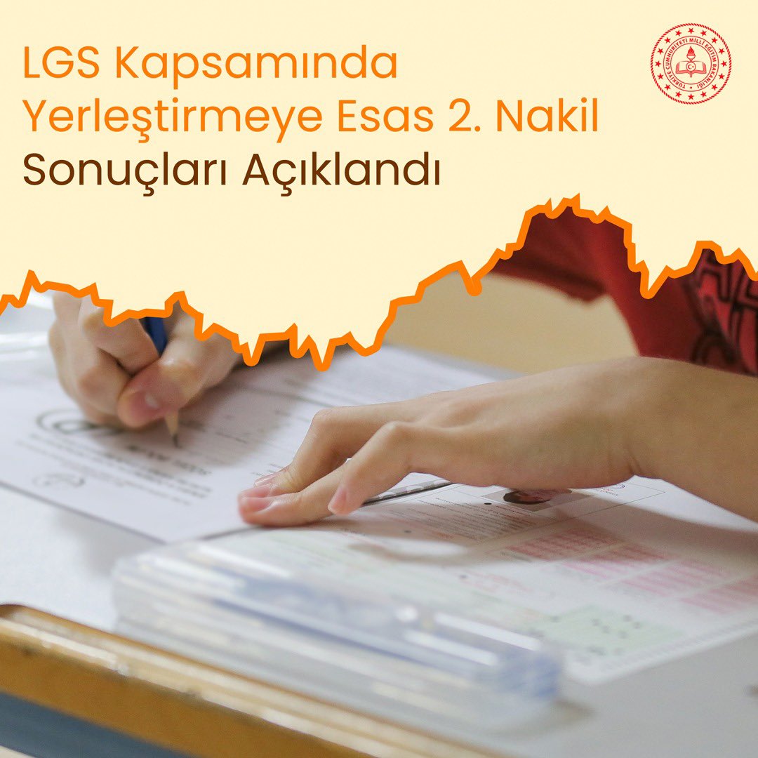 MersinMEM's tweet photo. 📣 LGS Kapsamında Yerleştirmeye Esas 2. Nakil Sonuçları Açıklandı

👉🏻 https://t.co/0BJFk3mNqT

@tcmeb 
@Yusuf__Tekin 
@ahpehlivan53 
@fazilet_durmus https://t.co/wiQ1pHgN5q