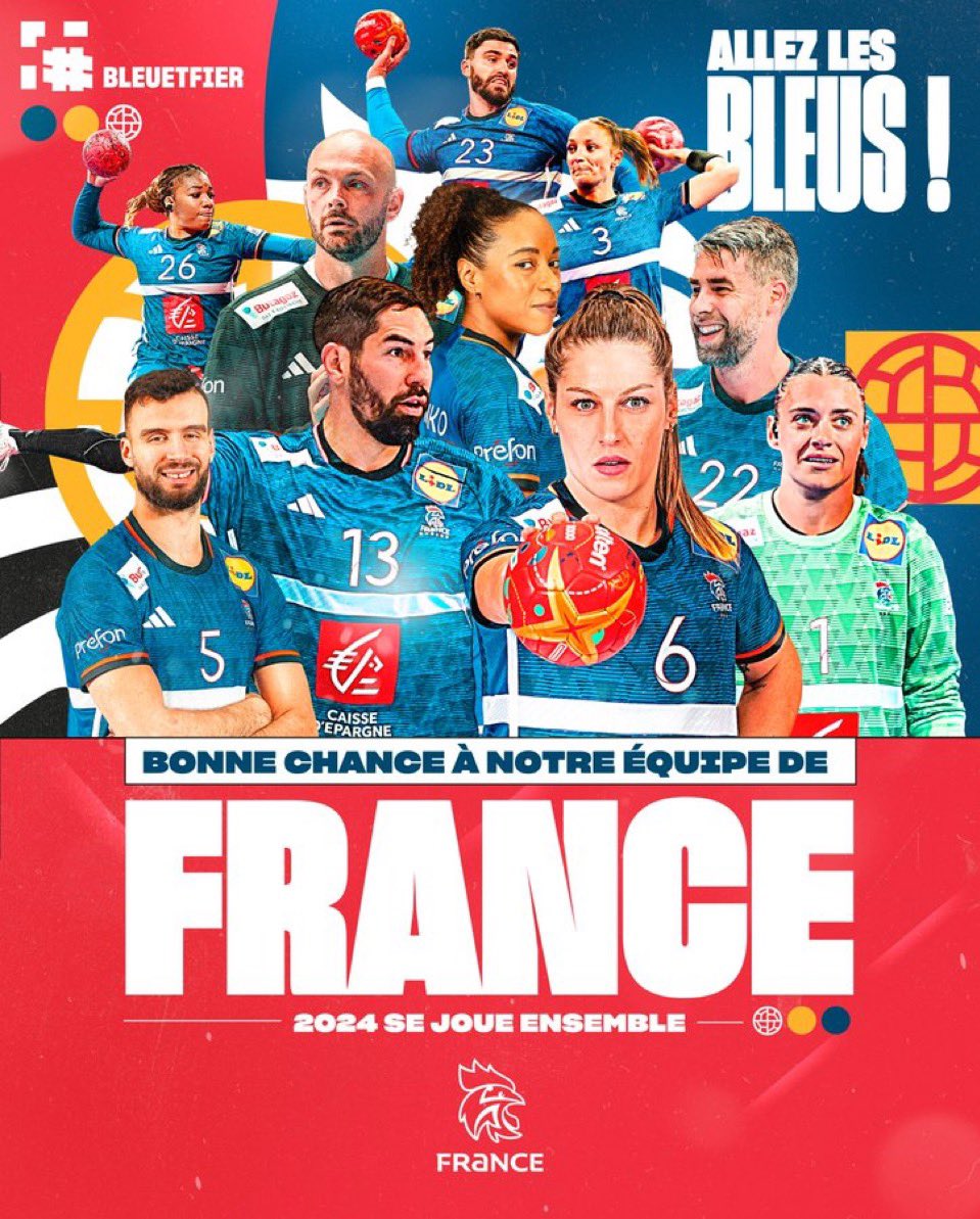 Hello_Lille's tweet photo. Jeux Olympiques @Paris2024 dans la @MetropoleLille
Le Tournoi Olympique de 🏀 rejoignant désormais Paris, nous sommes en 🔥 pour accueillir les phases finale de #handball.
Tous derrière les @FRAHandball mardi et mercredi au Stade Pierre Mauroy.
#hellolille https://t.co/tZg0g15da6