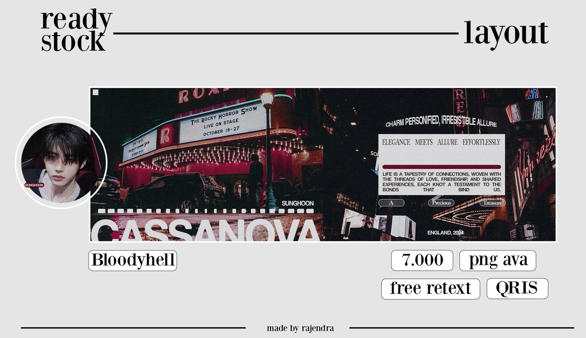 cwanhee's tweet image. help repost ya, makasih #zonauang #zonaba

hai! saya ada layout ready stock Sunghoon dan Jay, bisa langsung ditake di DM yaa. harganya sudah termasuk retext.

yuk, mampir&amp;lt;3