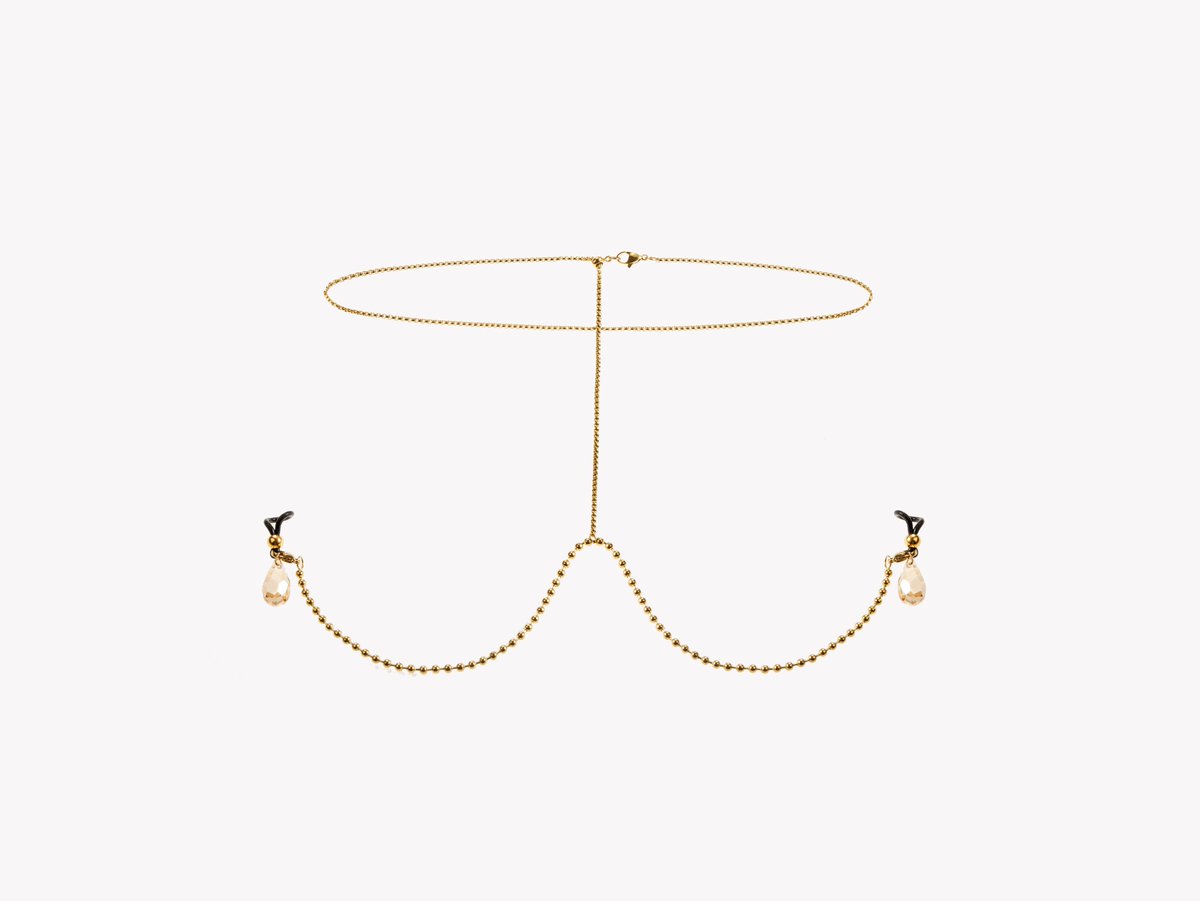 nyxxxbdsm's tweet photo. Transform elegance with Nyxxx Saliva Bodychains nipple chains and clamps 💫✨ Perfect blend of art and allure, adding a touch of classic beauty to your intimate moments. #LuxuryDesign #ElegantStyle #NippleChains #Nyxxx #Bodyjewelry #bodychain
Website:https://t.co/BLzk4j7p5B https://t.co/FEEgIE8I1W