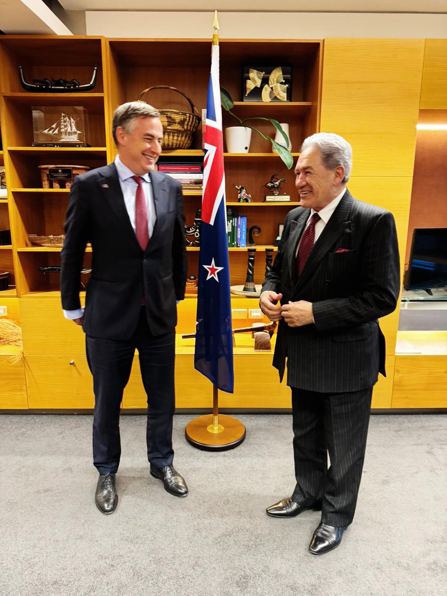 Winston Peters tweet media