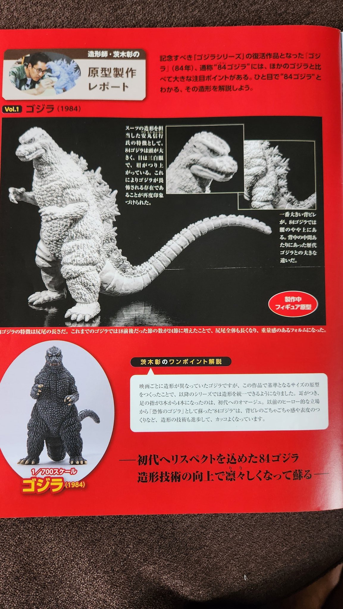 イマージュ おみやけシリーズ ゴジラ1995 デスゴジ 完成品 - KH