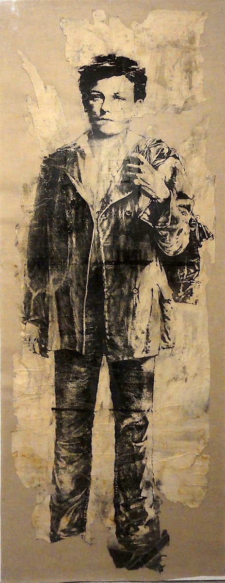 LegendusEst's tweet photo. Rappelons que Ernest Pignon-Ernest exposé tout l’été à l’@abbayeAuberive, est le créateur de ces portraits et silhouettes de Rimbaud, mondialement connus : https://t.co/HhipQDqS4c