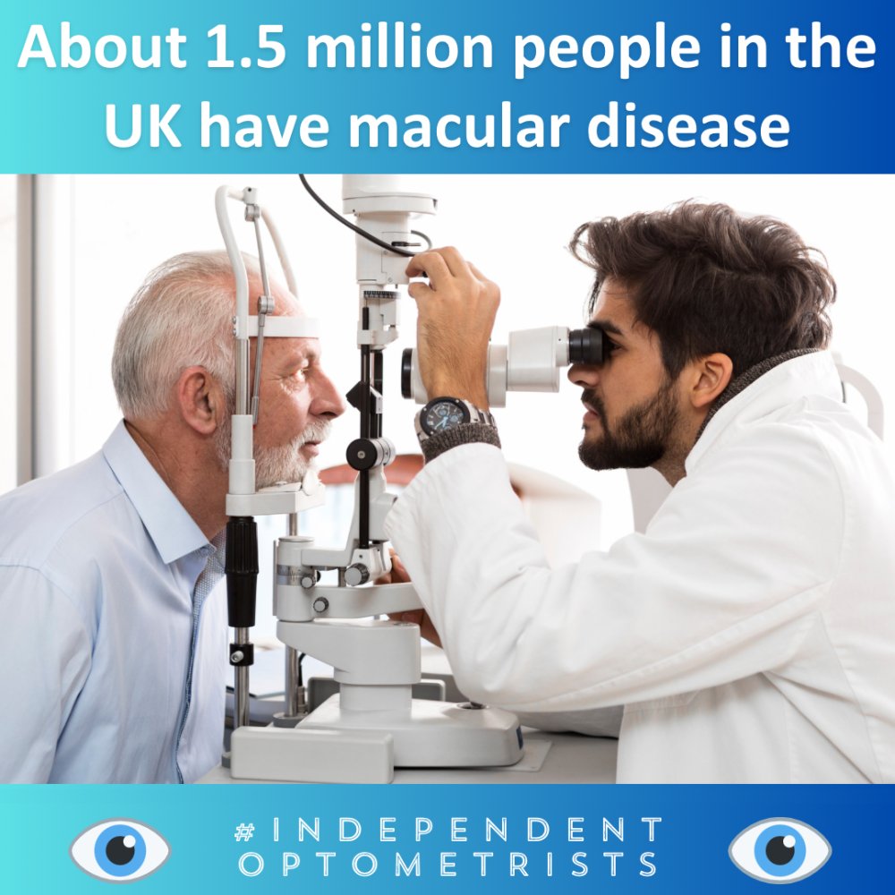 FelthamOptician's tweet photo. Over 1.5 million people in the UK have macular disease! 👀 Get your eyes tested, wear sunglasses, and protect your vision! 👁️🕶️ #EyeHealth #MacularDisease https://t.co/maWmETr4QQ