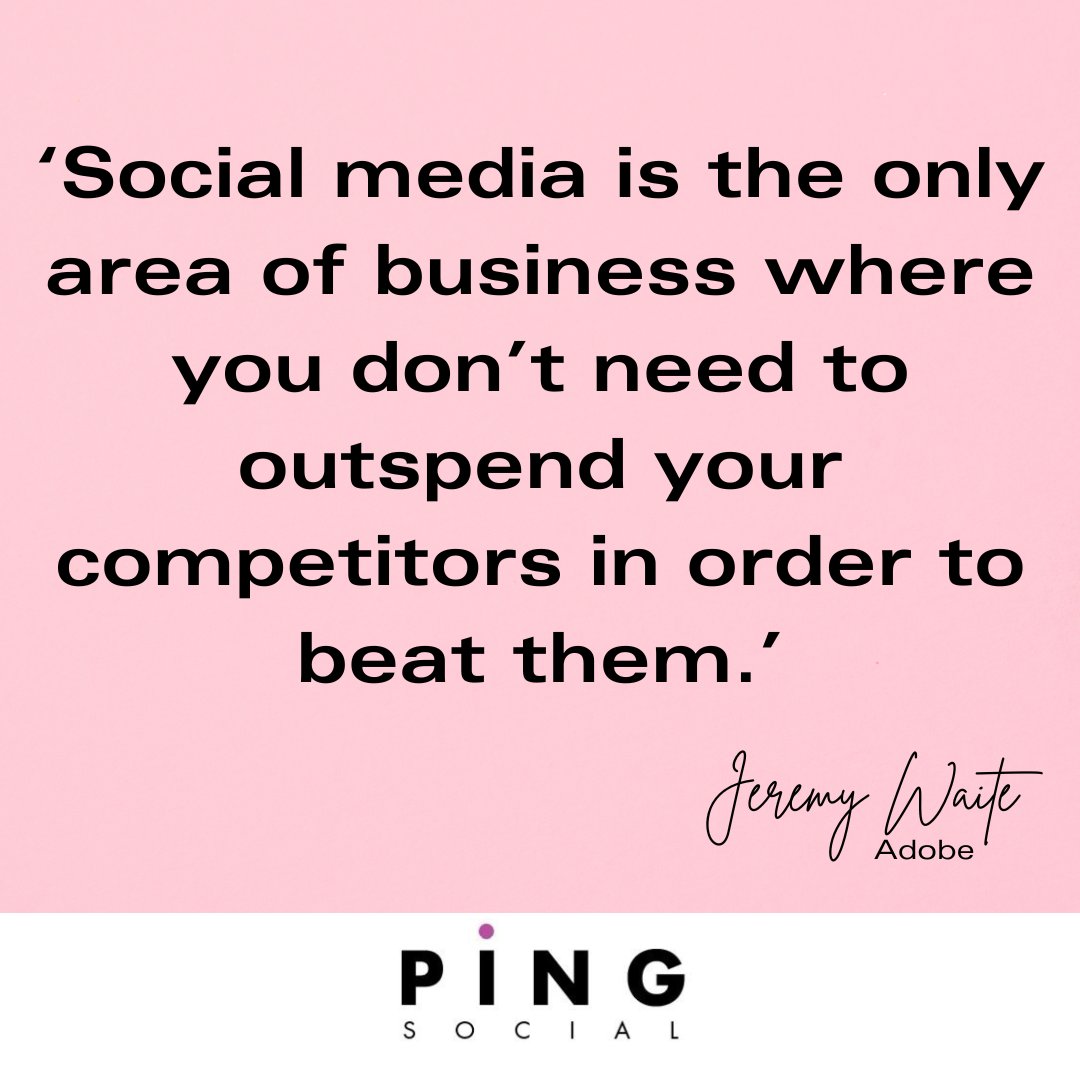 You really don't need to spend thousands to beat your competitors at the social media game 😉👇
📩hello@pingsocial.co.uk

#pingsocial #putsomepingintoyoursocialmedia #socialmediamanagement #contentcreation