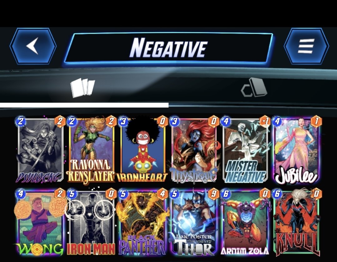 MagicJetPack's tweet photo. Deadpool's Diner offered a unique experience. I used Mr. Negative, as combo decks proved more effective here, since you needed to quickly assess your hand. Wong+Panther+Zola made a solid backup plan. It was nice to step out of my comfort zone. Looking forward to future events! https://t.co/h9VGkNdxOl