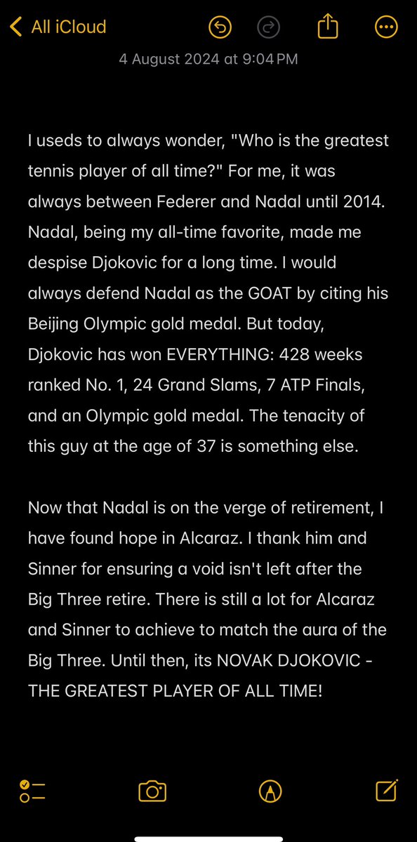 MIhardyk's tweet photo. @DjokerNole @RafaelNadal @janniksin @carlosalcaraz @rogerfederer @TennTV is https://t.co/w7FfPXNrPF