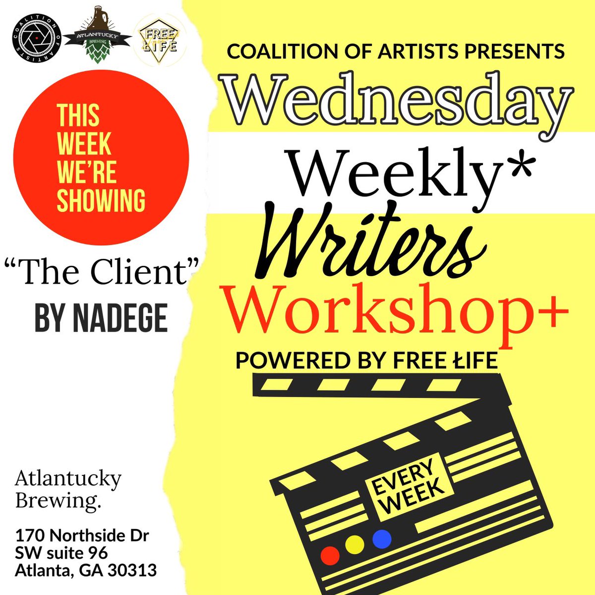 Coalition of Artists Workshops tweet media