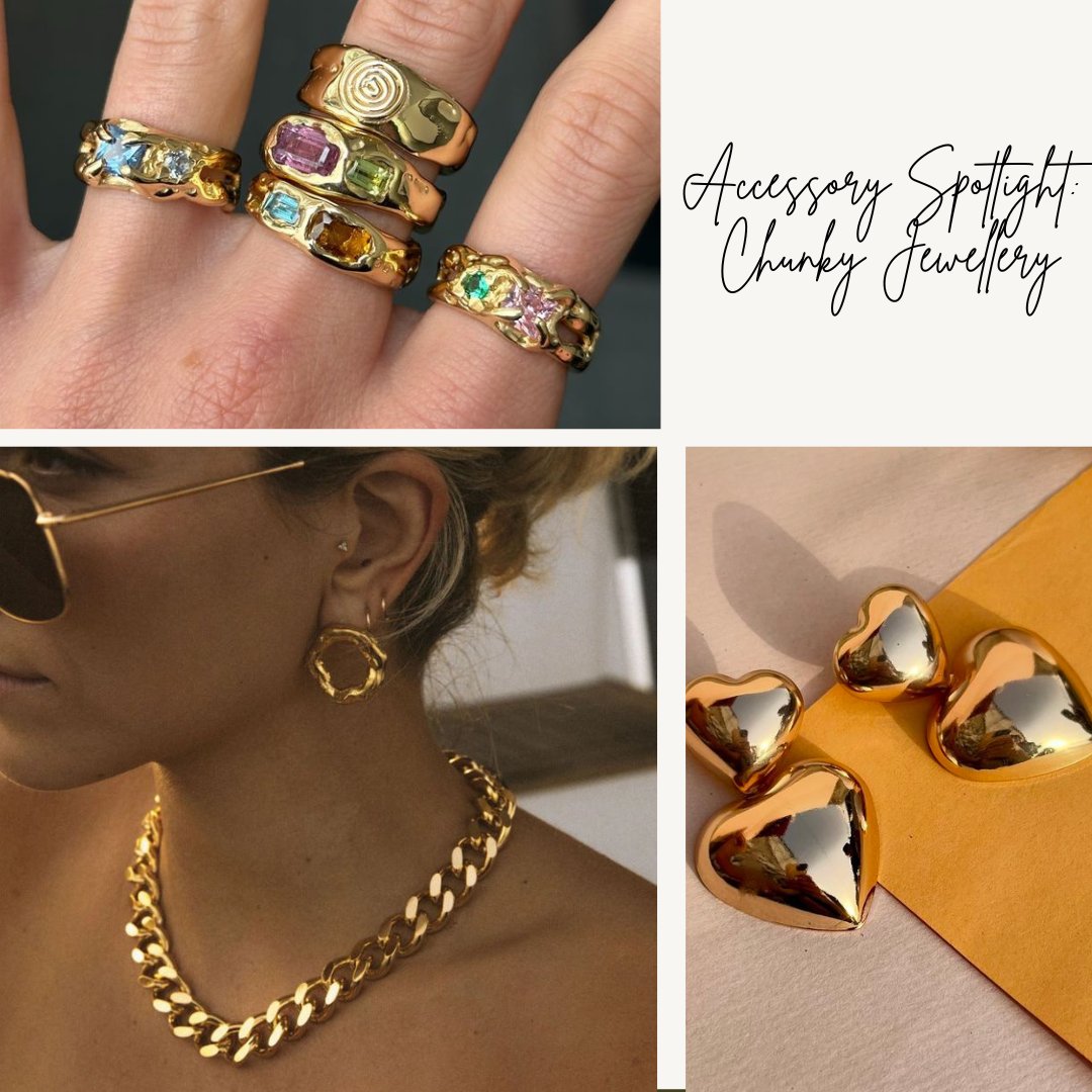 Runawayreveals's tweet photo. Make a statement with chunky jewelry! 💍 Bold, oversized pieces can elevate any outfit. Explore our favorite chunky accessories and find out how to style them. #ChunkyJewelry #AccessorySpotlight #fashiondetails
#StatementPieces #BoldAccessories #StyleEnhancers https://t.co/8QCONSbHzQ