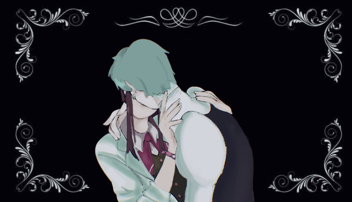 mizumews's tweet photo. I like franz with short hair #franema #AceAttorney https://t.co/gJPXYM6DRt