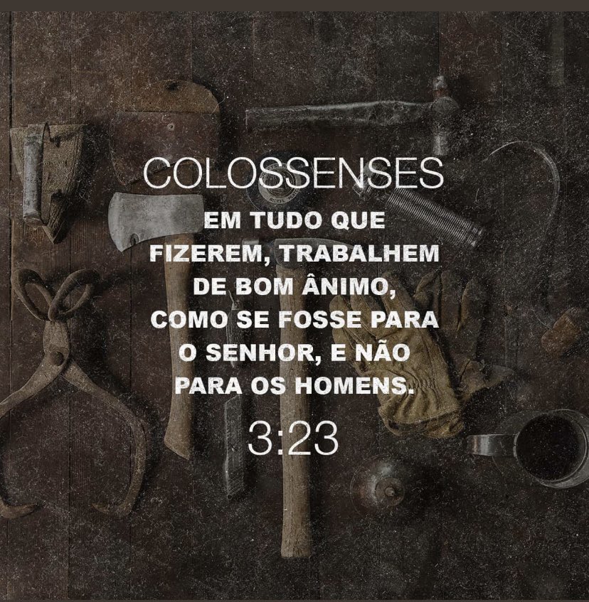 Daniel Lemos (@danielrlemos) on Twitter photo Para nossa semana, vivamos intencionalmente Cristo onde pisarmos. Servir e ser firme somente com Deus ao nosso lado. Não fuja da missão. Para nossa semana, vivamos intencionalmente Cristo onde pisarmos. Servir e ser firme somente com Deus ao nosso lado. Não fuja da missão.