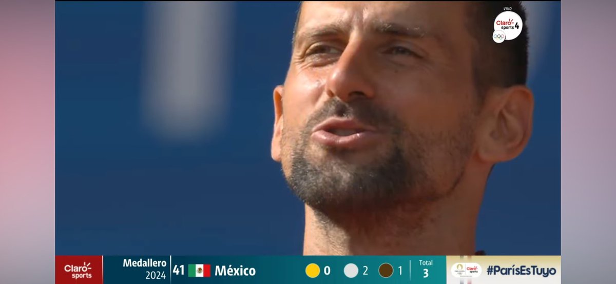 #YoLoVí…haciendo historia irrepetible. 

#Novak #Djokovic #GOLD #Paris2024 #Morelia #OlympicGames #CarlosAlcaraz #NovakDjokovic #ParisOlympics2024 #Nadal #Federer #UsOpen2024 #Sinner #RolandGarros #Tennis #Nole #God #GodIsGood