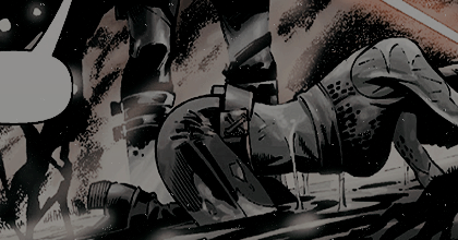 @MoonbornFealty @jedisheir Assuming the shot was successful, thus forcing her to a knee, a knee of his own follows up to her chin.

“And 𝘶𝘯𝘧𝘰𝘳𝘵𝘶𝘯𝘢𝘵𝘦𝘭𝘺 for you,” he says, “You 𝘄𝗶𝗹𝗹 be wishing I was nothing more than a ᶰᶤᵍʰᵗᵐᵃʳᵉ.”

#𝐌𝐄𝐑𝐈𝐃𝐈𝐀𝐍 | #𝐇𝐄𝐀𝐕𝐘𝐑𝐄𝐈𝐆𝐍