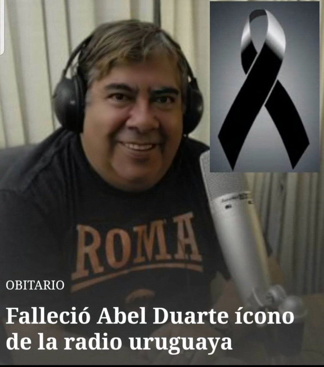 TVYMSEspectcul1's tweet photo. #uruguay #radios 🇺🇾
Un 5 de agosto de 2019 fallecia el creador de #Musicalisimo #AbelDuarte, #icono de la #radiodifusión #uruguaya legendaria figura que unió generaciones a través de un estilo único e inimitable, actualmente se le recuerda en #Facebook en : Musi Fans Abel Duarte https://t.co/OTACFjq5DR
