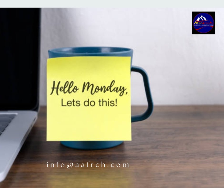 AAFRCH7's tweet photo. With determination and focus, every Monday morning becomes an opportunity. Your dedication and hard work make a difference. Let’s make this week remarkable!
#MondayMotivation
#NewWeek 
#AAFRCH 
#Creatingvibrantcommunities https://t.co/8QeqFdzNM9