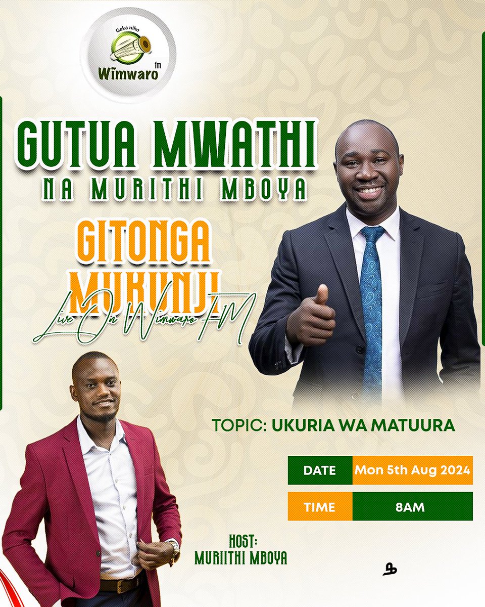 KELVIN MURITHI MWANIKI tweet media