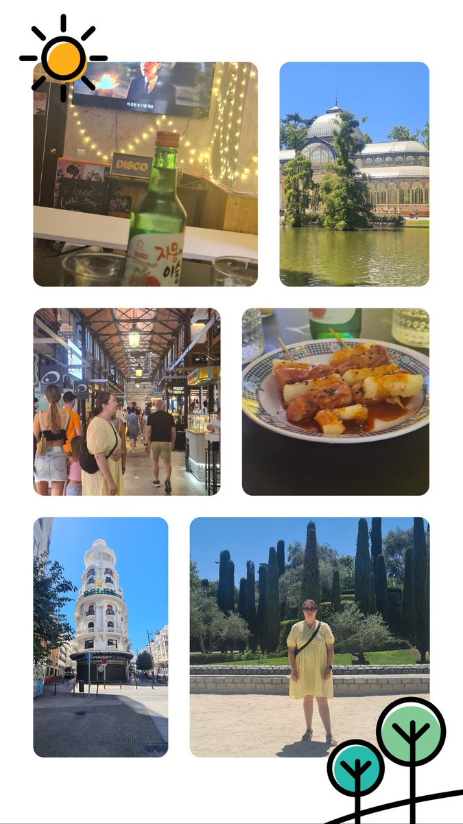 ArmyFrom_DK's tweet photo. A year ago @RocioTPindado invited me into her home and we watched the #AgustD livestream together, it was the first time we met, and we screamed, laughed and cried together.
Afterwards she showed me around beautiful Madrid and we had the most wonderful day 🥰💜
#BTSARMYLIFE https://t.co/56e6J7hvr5