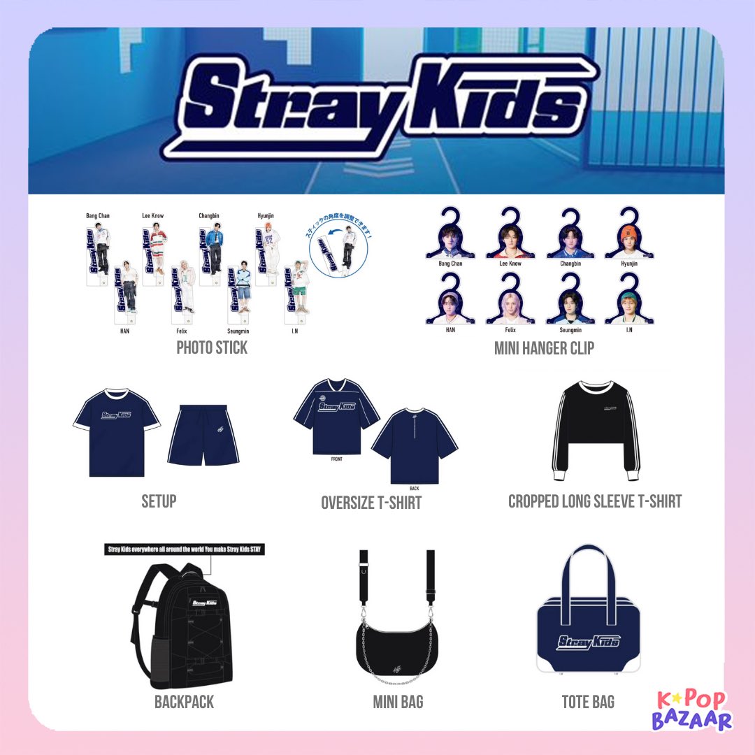 kpopbazaar's tweet photo. β¨PRE-ORDER β¨
STRAY KIDS βJYP JAPAN POPUP STORE 2024β OFFICIAL MD π’
π: https://t.co/VW3owET6xp
π Deadline: 16/09/2024 , 12pm AEST
π¦ Release: September 2024
β Prices include shipping from Japan to Australia π¦πΊ
βββββββ-
#skz #straykids #skzaustralia #KPBorders https://t.co/5CG9OaAyVM