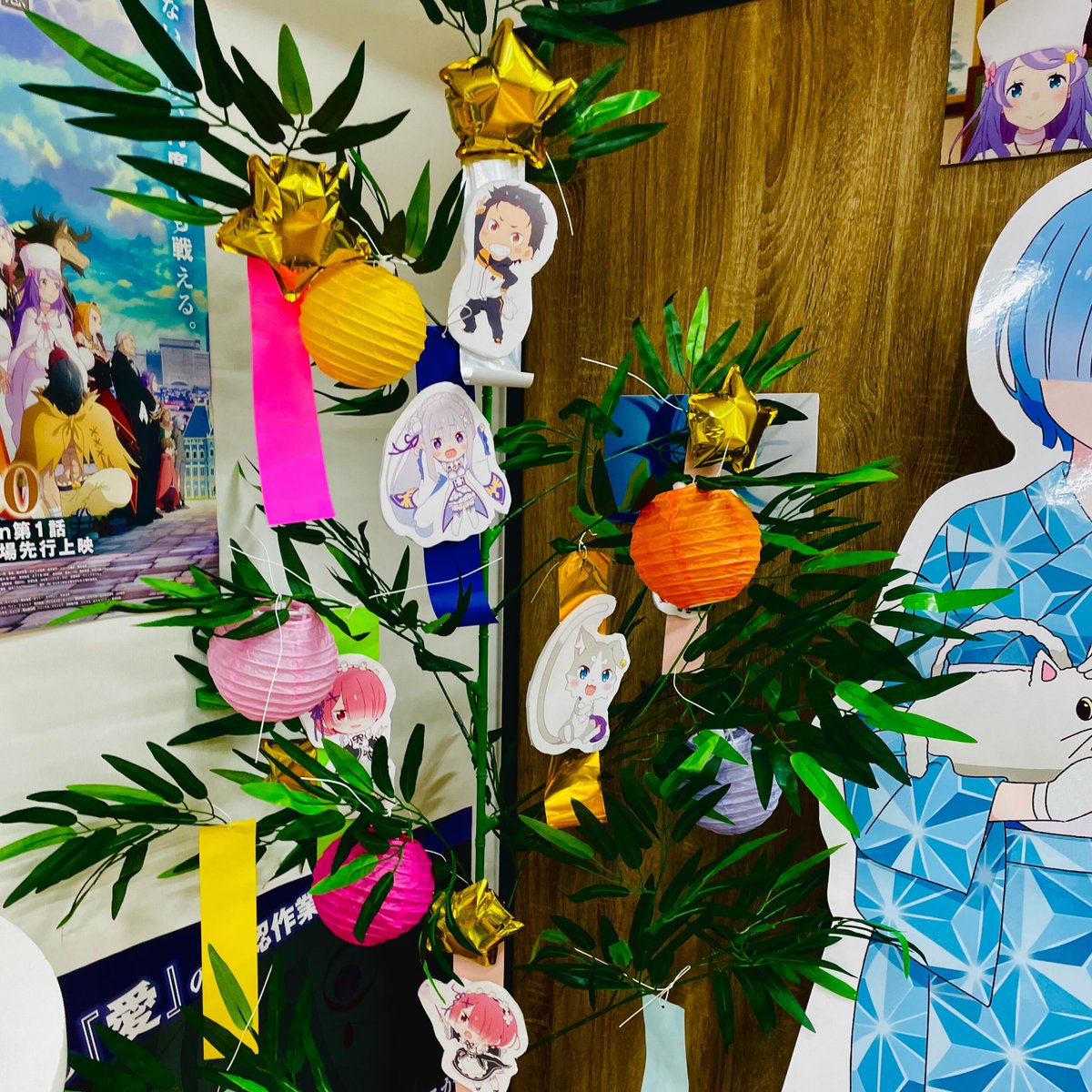 ◪#仙台七夕まつり POP UP SHOP◪ TVアニメ「Re:ゼロから始める異世界